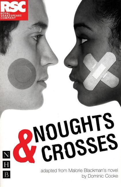 Book cover image for Noughts & Crosses ISBN: 9781854599391